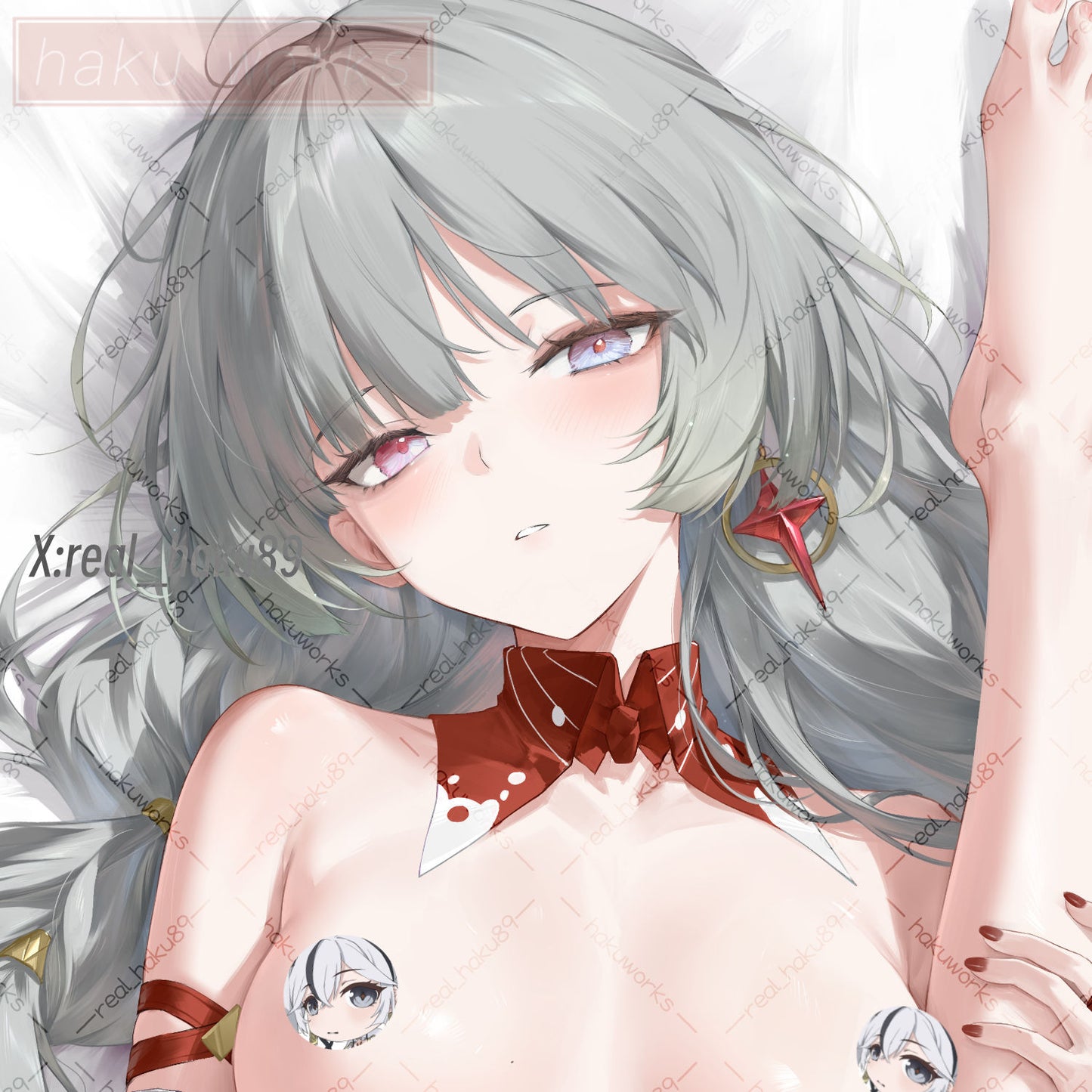 Phrolova & Camellya Dakimakura Cover