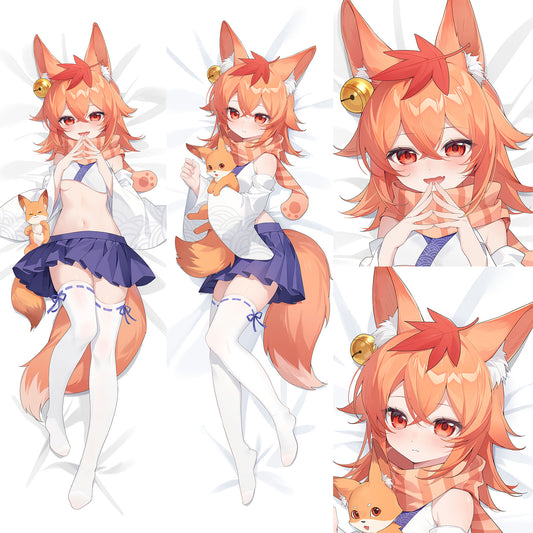 Maple Fox Mascot Dakimakura Cover